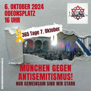 München gegen Antisemitismus