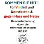 Bundesweiter Aktionstag der OMAS GEGEN RECHTS am 08.02.25