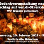 Gedenkveranstaltung am 20.02.2025