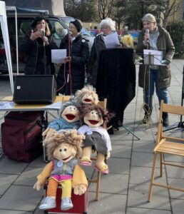 OgR Infostand zur Bundestagswahl