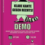 KLARE KANTE GEGEN RECHTS in Ulm