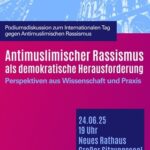 Internationaler Tag gegen antimuslimischen Rassismus