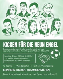 Kicken für Neun Engel OEZ Erinnern