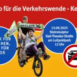 Zur IAA: Fahrrad-Demo für die Verkehrswende