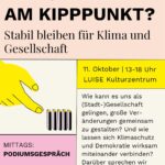 Münchner Klimaherbst Auftakt am 11.10.25 im Kulturzentrum LUISE
