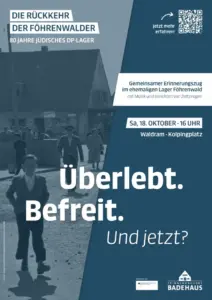 Badehaus Rückkehr der Föhrenwalder am 18.10.25