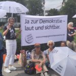 Mahnwache am OEZ am 10.10.25