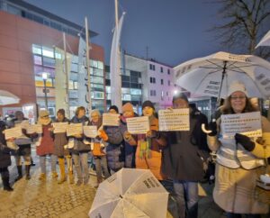 Gegendemo A*D Milbertshofen Kulturhaus