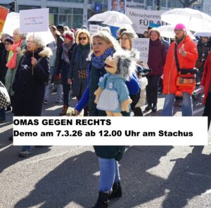 Demozug Sonnenstrasse