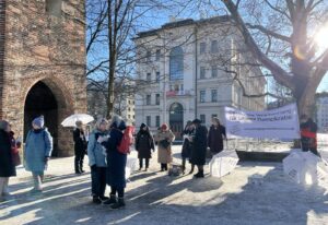 Mahnwache am Sendlinger Tor (c) OGRM