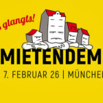 Mietendemo: UNS GLANGT'S