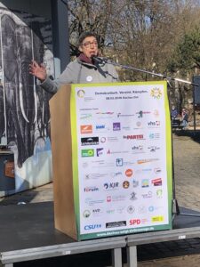 Demo für Demokratie Dachau am 8.2.26