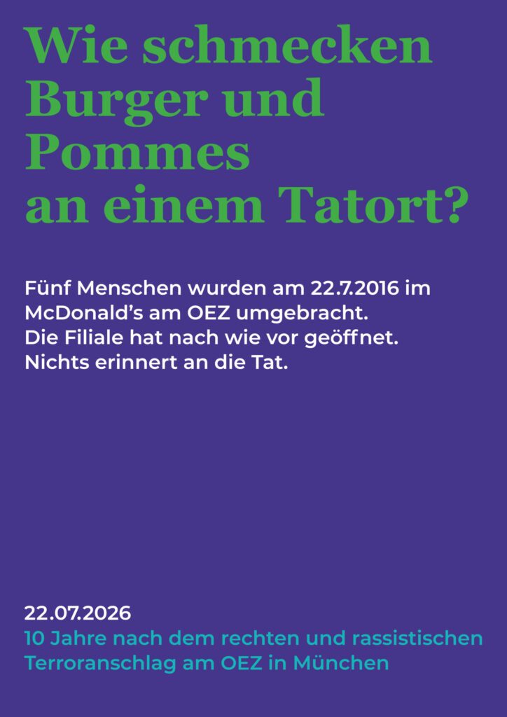 © München erinnern!