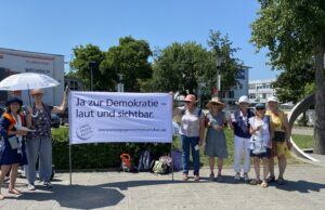 Mahnwache OEZ ©OGR Sommer