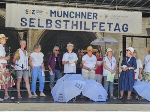 Münchner Selbsthilfetag Marienplatz 4.7.26