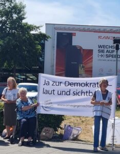 Mahnwache OEZ Sommer © OGRM
