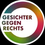 Logo Gesichter gegen rechts