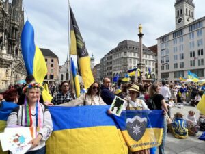 Demo Solidarität mit der Ukraine